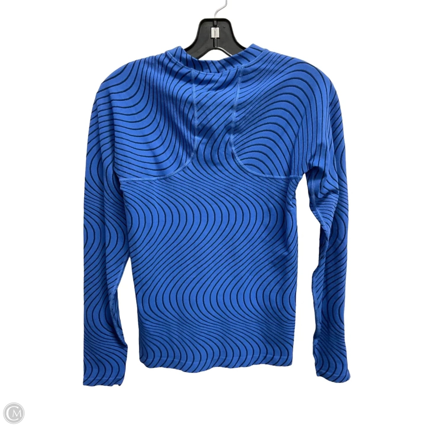 Athletic Top Long Sleeve Crewneck By Athleta In Blue, Size: S