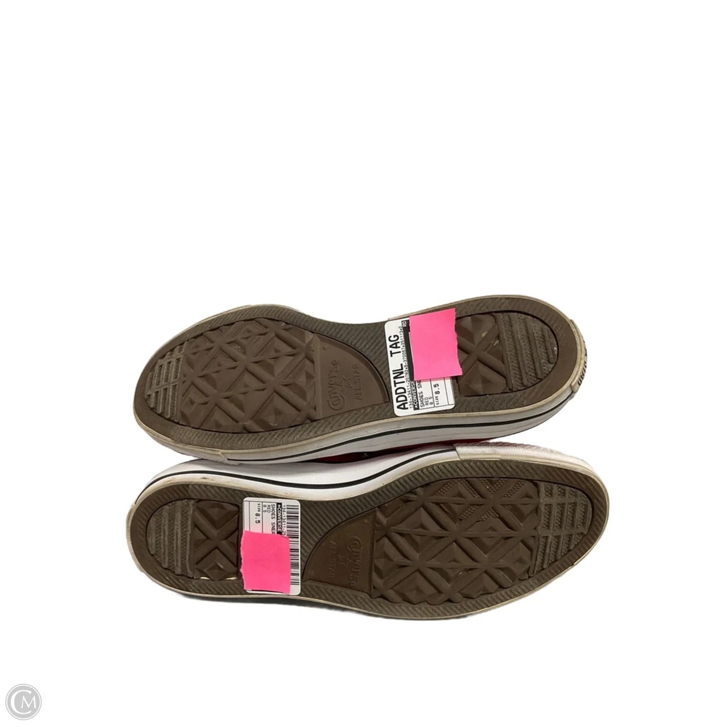 Shoes Sneakers By Converse In Red, Size: 8.5