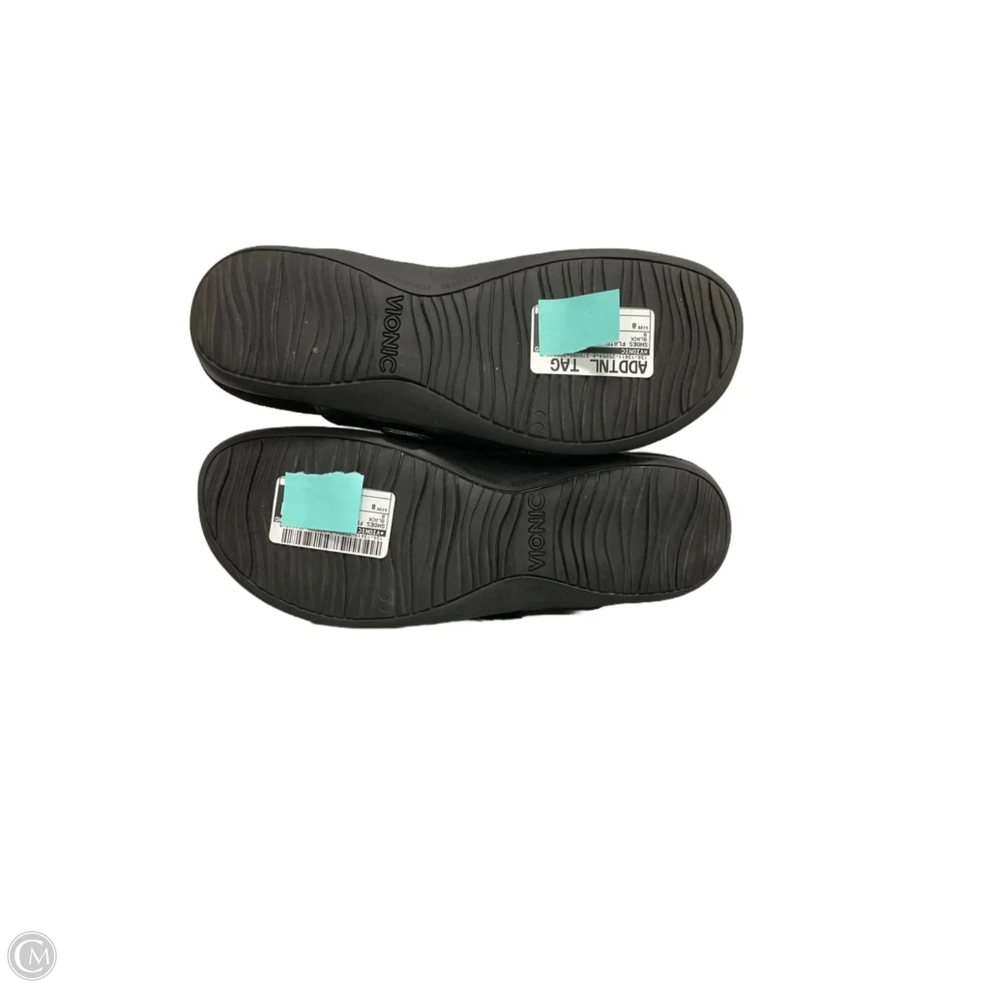 Shoes Flats By Vionic In Black, Size: 8