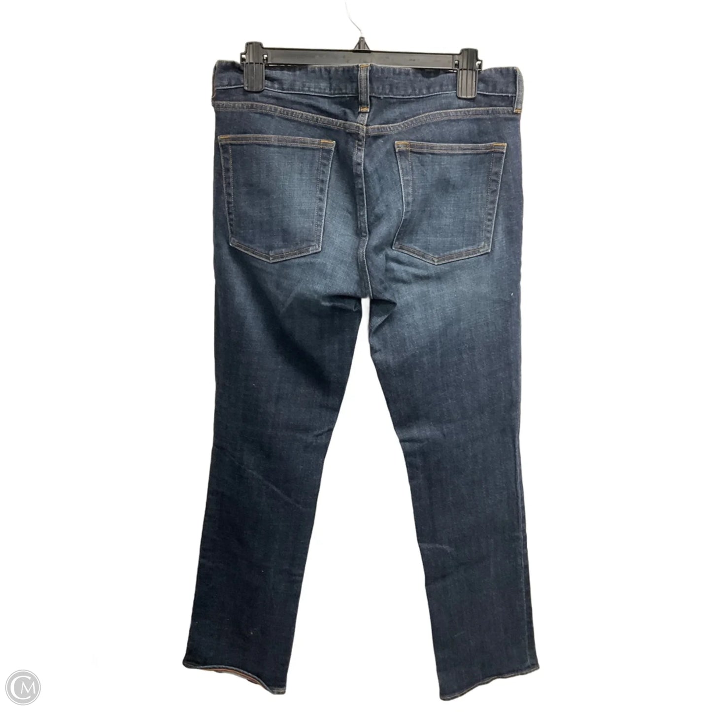 Jeans Straight By J. Crew In Blue Denim, Size: 10p