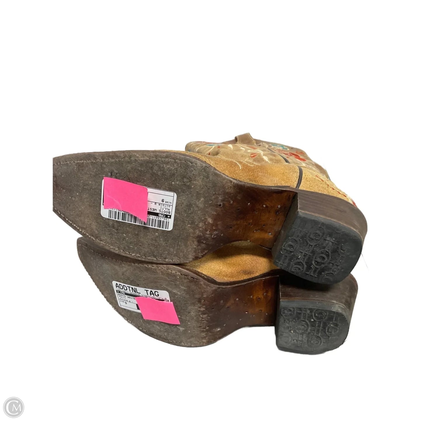 Boots Western By Cmb In Multi-colored, Size: 9