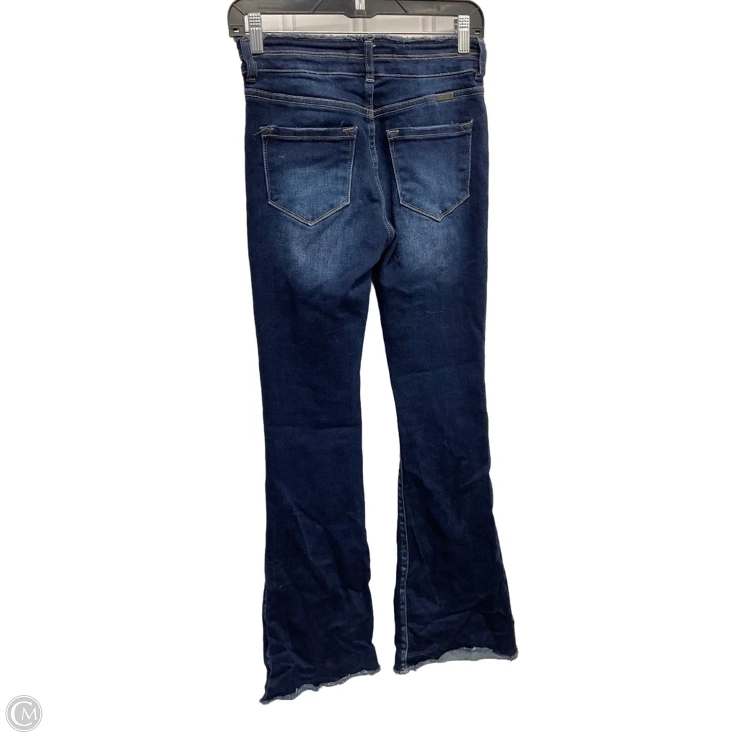 Jeans Boot Cut By Kancan In Blue Denim, Size: 2