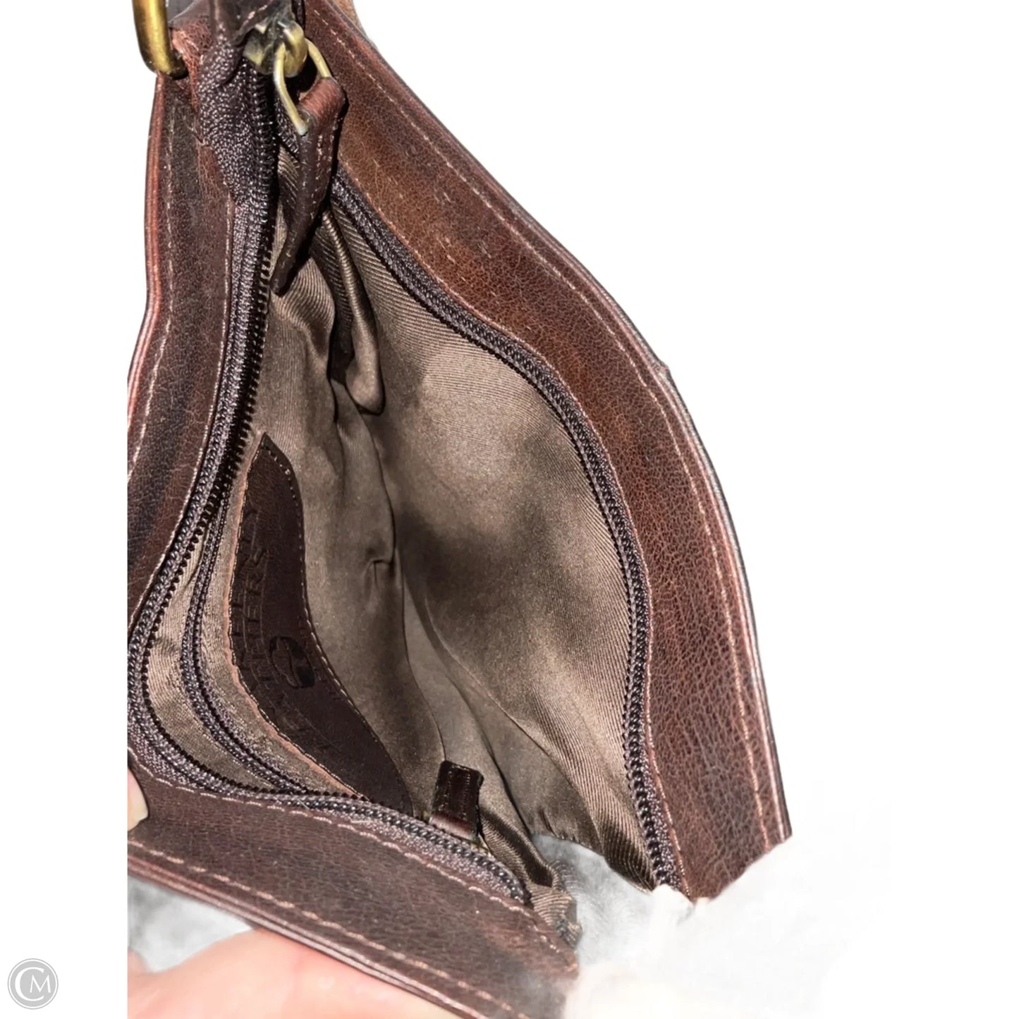 Crossbody Leather By Cmb, Size: Medium