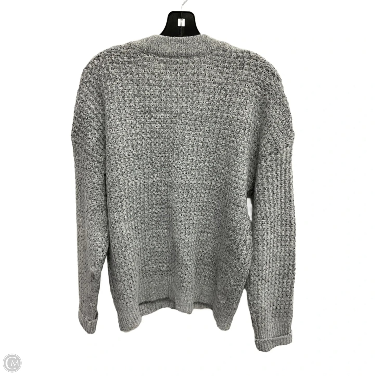 Sweater Cardigan By Sonoma In Grey, Size: L