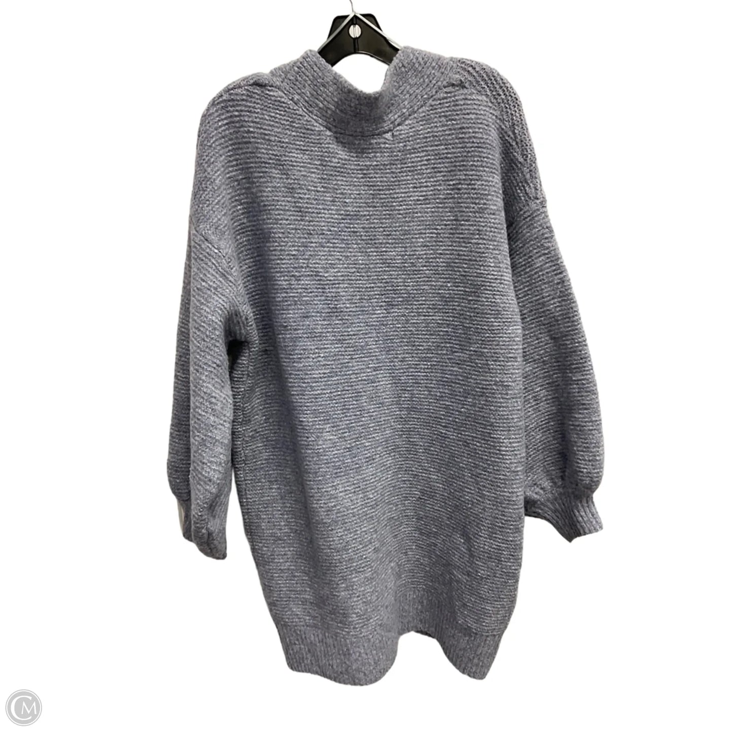 Sweater Cardigan By Hyfve In Blue, Size: L