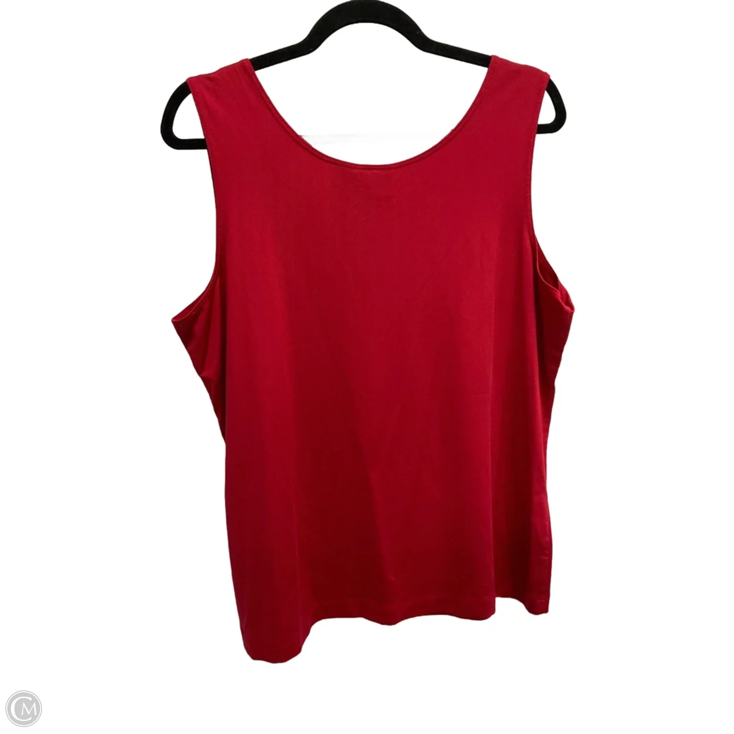 Tank Top By Chicos In Red, Size: Xl
