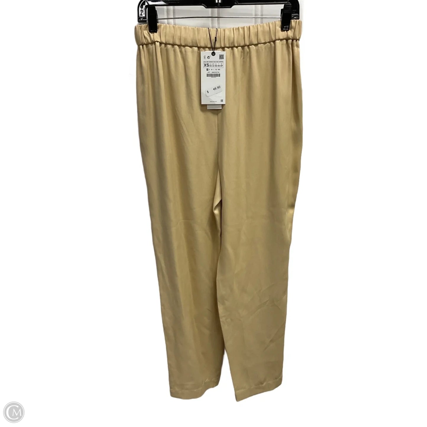 Pants Joggers By Zara In Tan, Size: 2