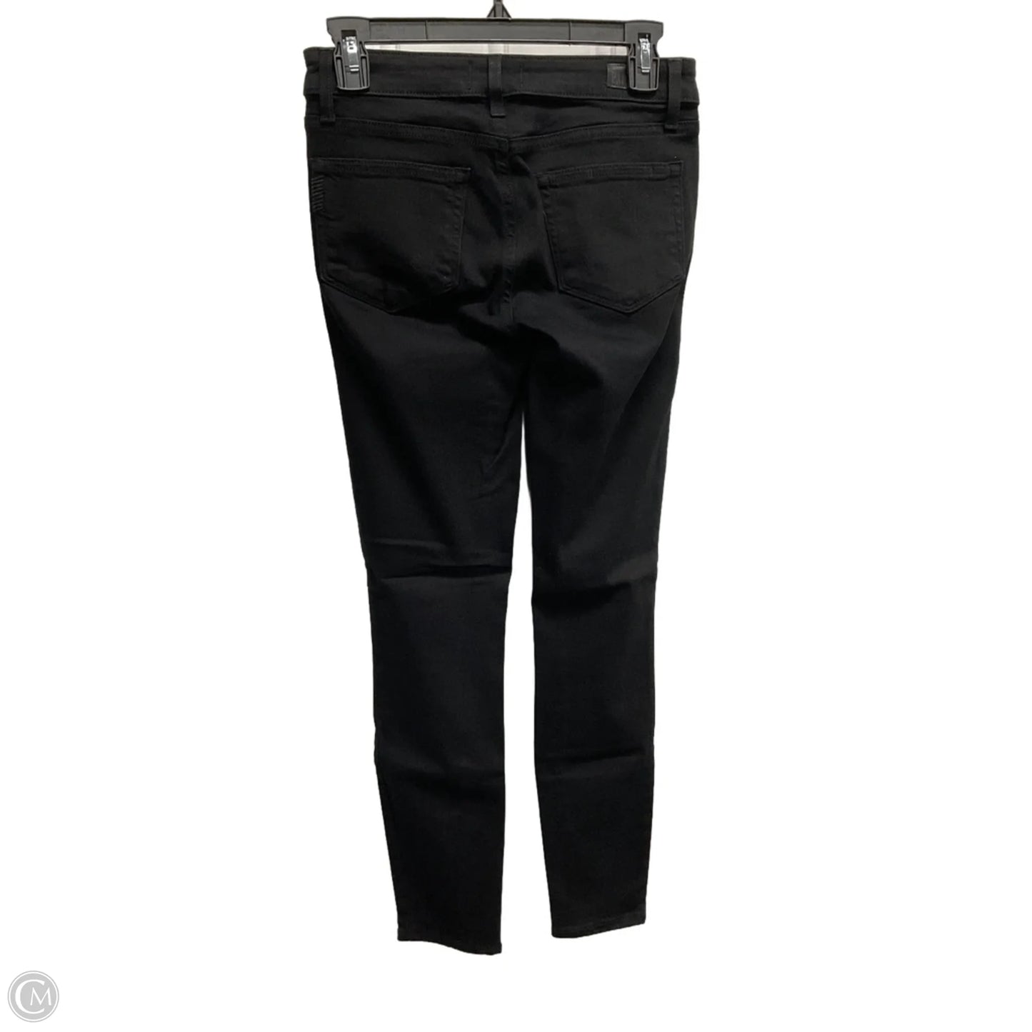 Jeans Skinny By Paige In Black Denim, Size: 2