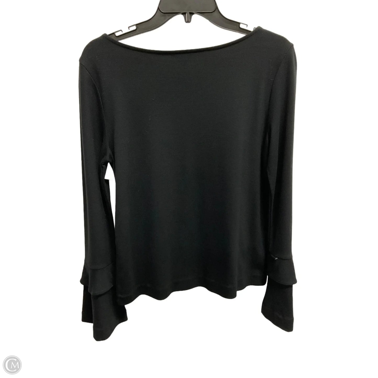 Top Long Sleeve By Ann Taylor In Black, Size: Xs