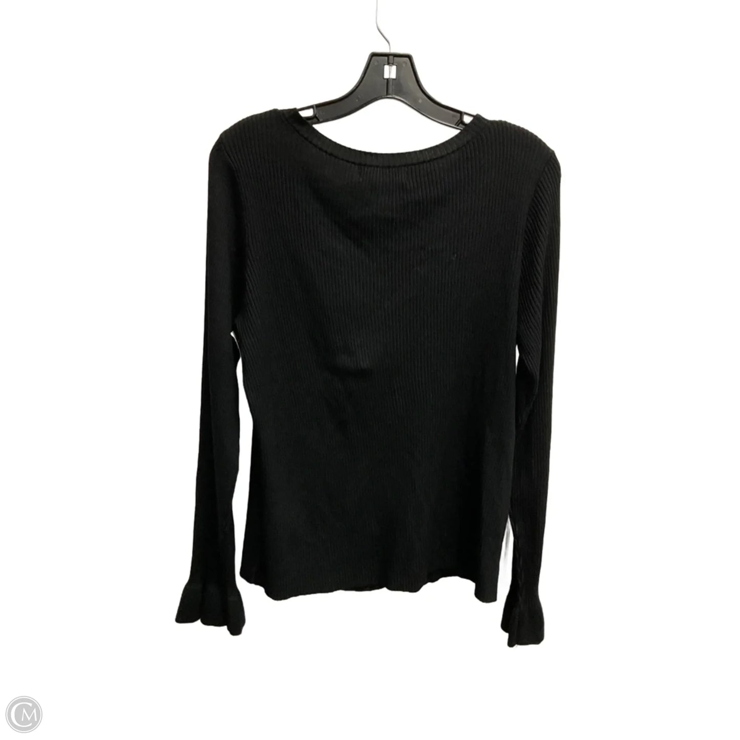 Top Long Sleeve By A Love Story In Black, Size: M