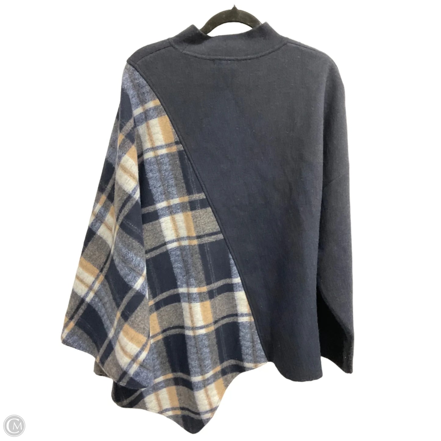 Poncho By Pilcro In Navy, Size: 0