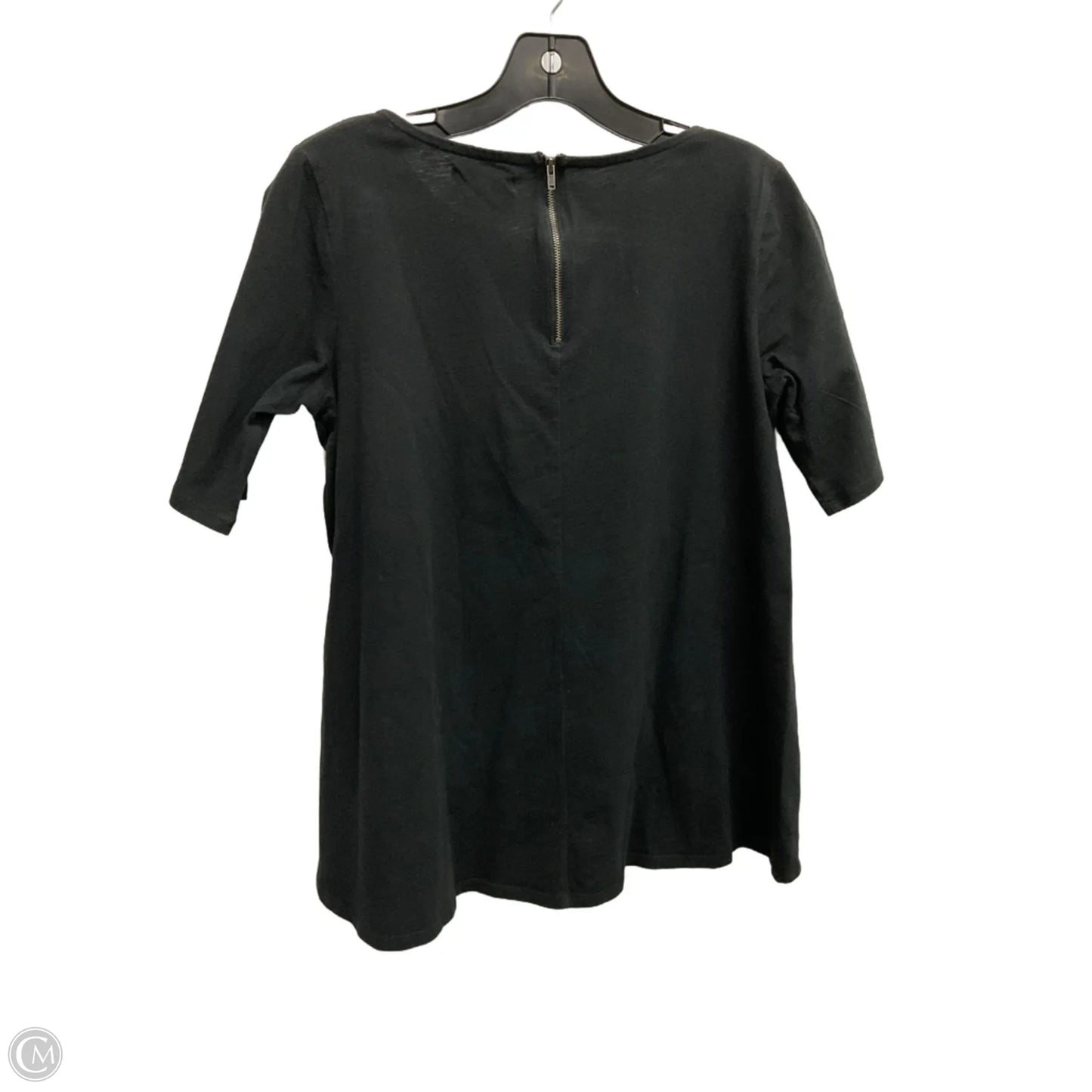 Top Short Sleeve By Madewell In Black, Size: S