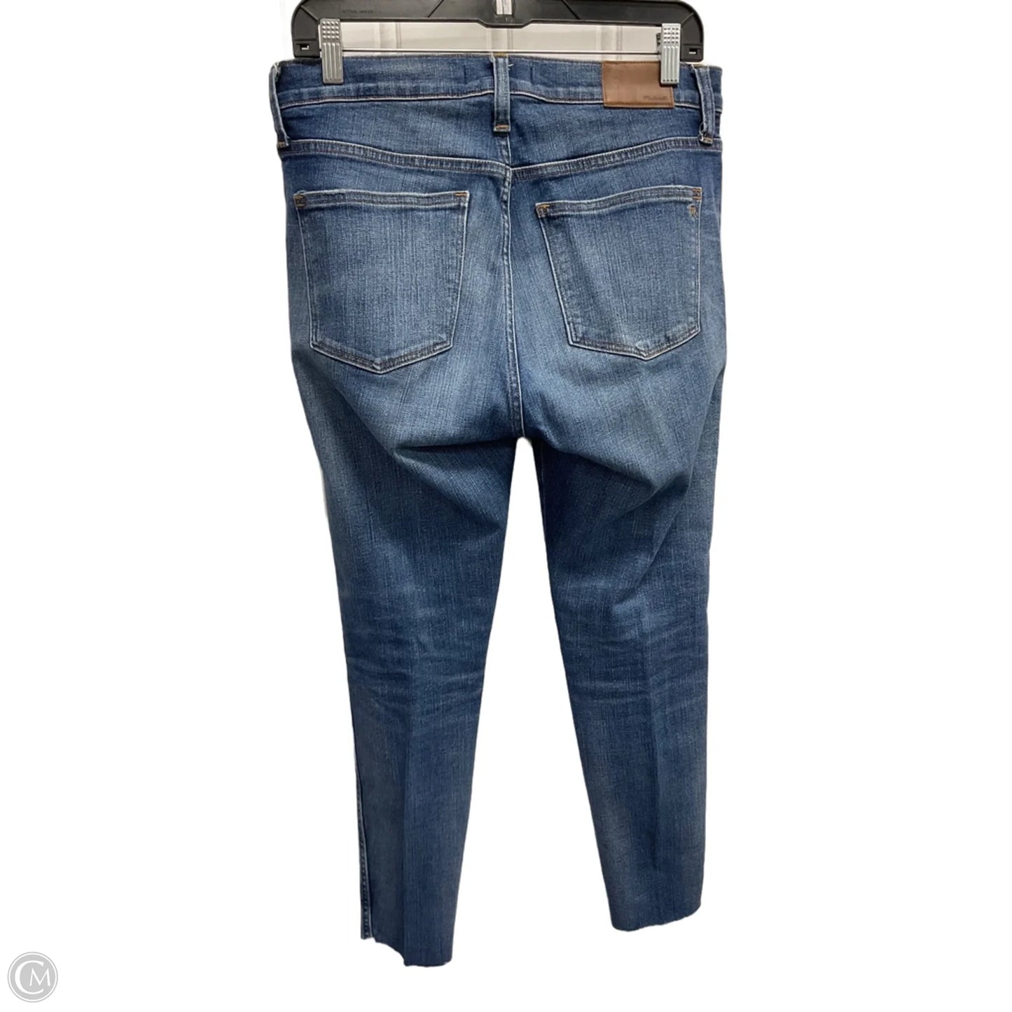 Jeans Skinny By Madewell In Blue Denim, Size: 8