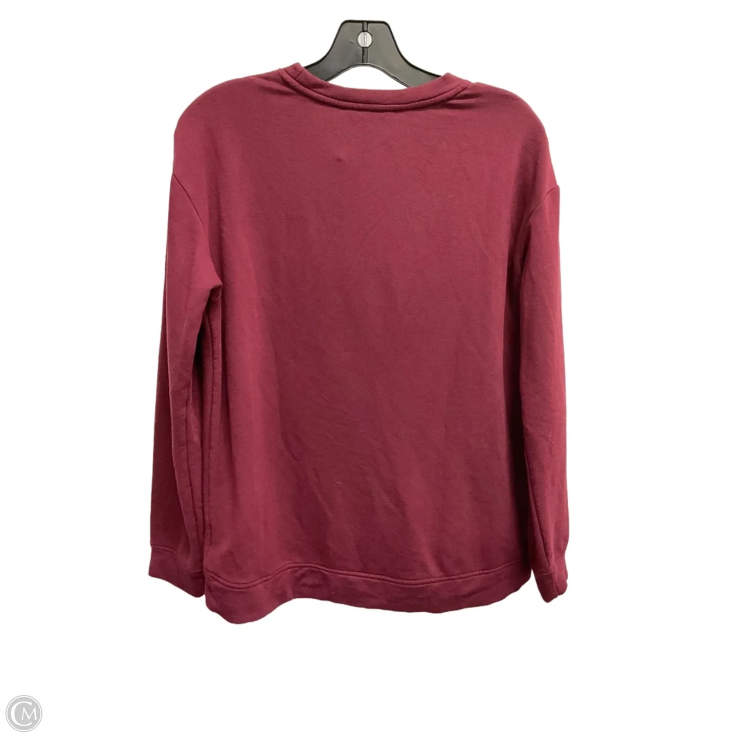 Sweatshirt Crewneck By Orvis In Maroon, Size: S