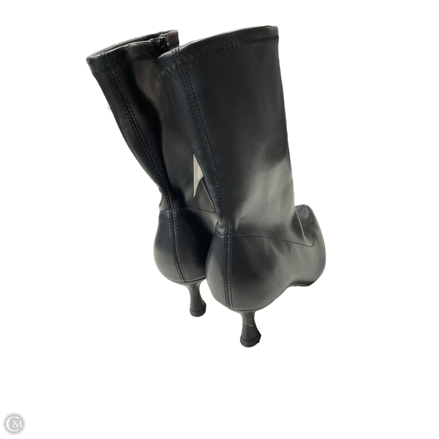 Boots Mid-calf Heels By Mia In Black, Size: 9