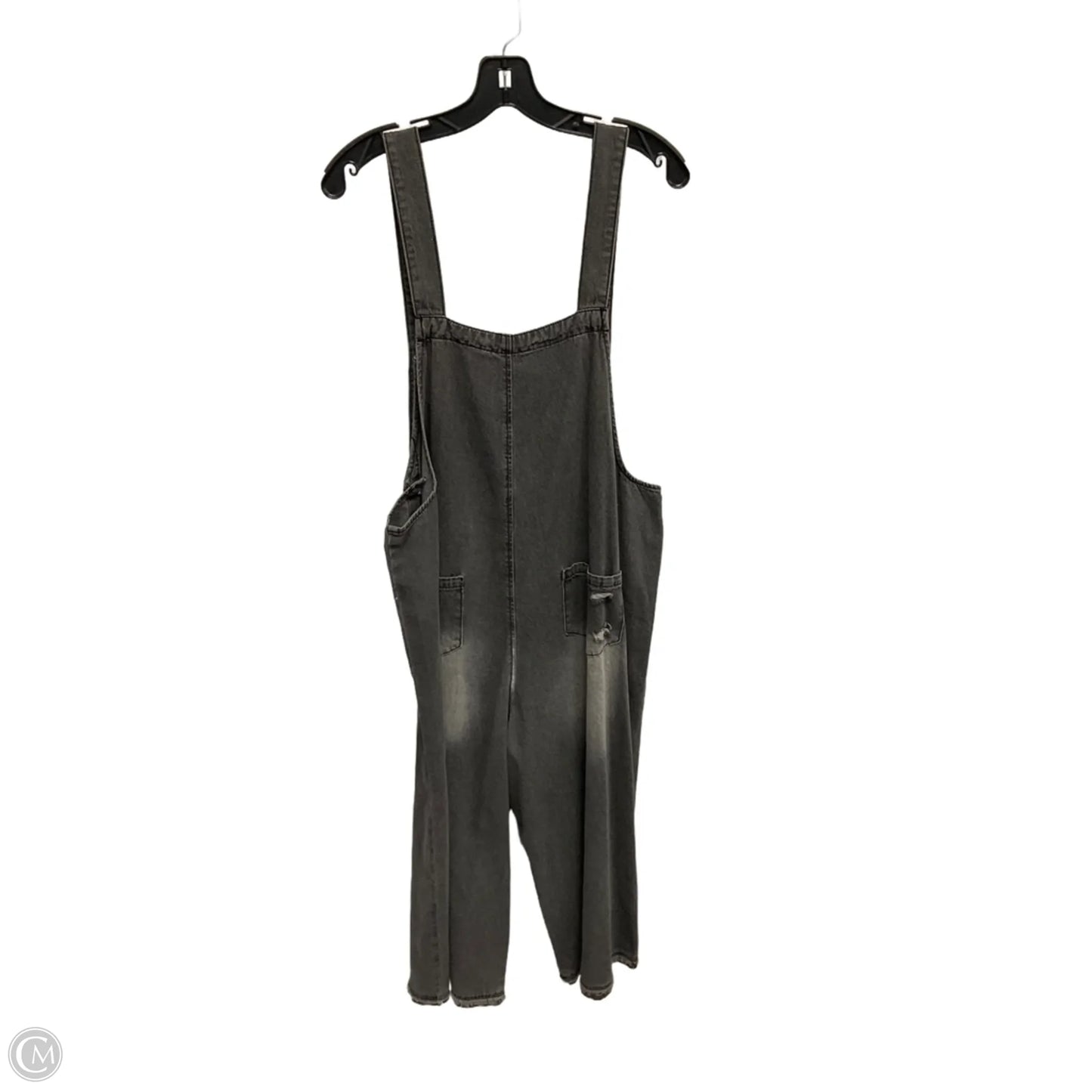 Overalls By Easel In Black Denim, Size: M