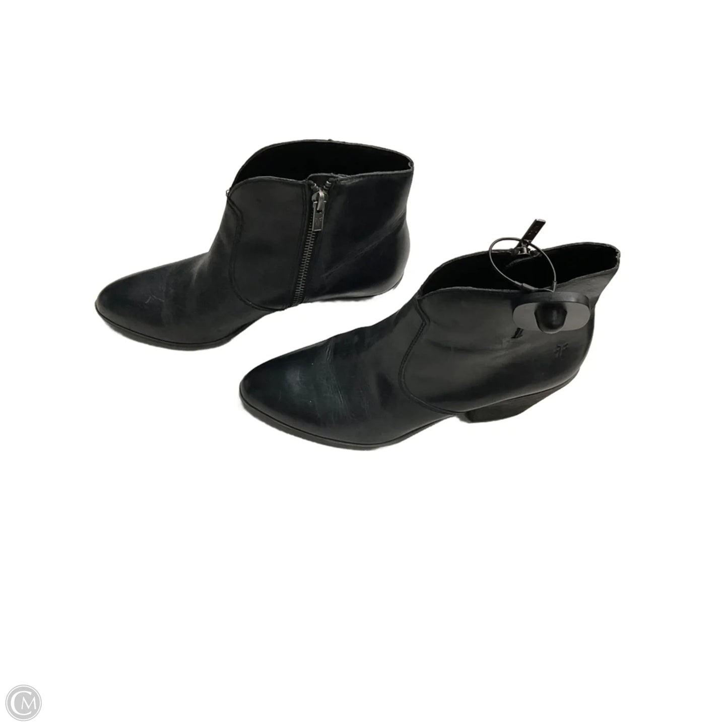 Boots Designer By Frye In Black, Size: 8.5