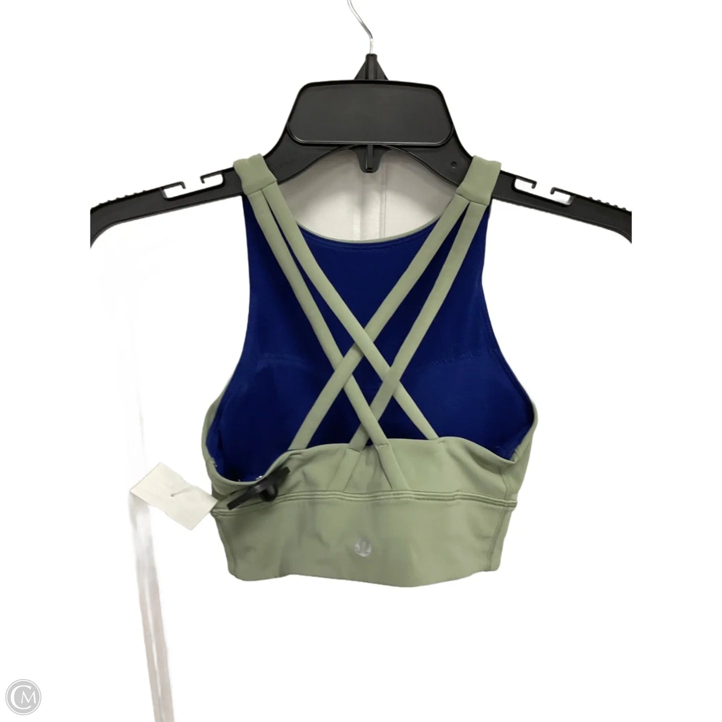 Athletic Bra By Lululemon In Green, Size: S