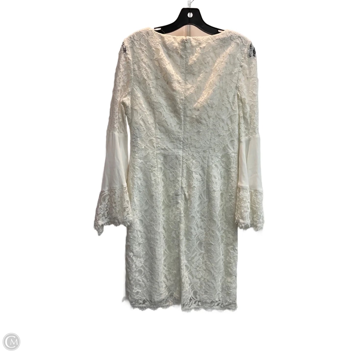 Dress Party Midi By White House Black Market In White, Size: M