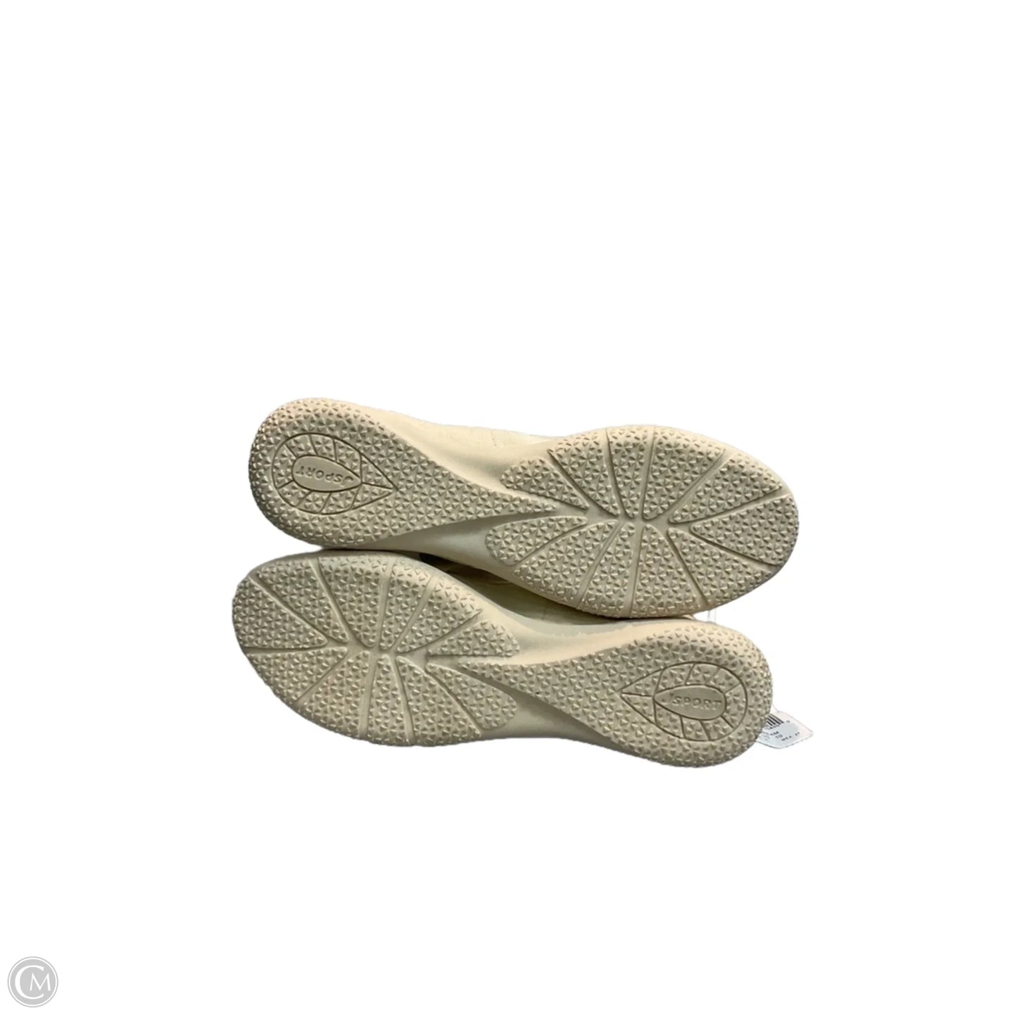Shoes Flats By Clothes Mentor In Cream, Size: 10