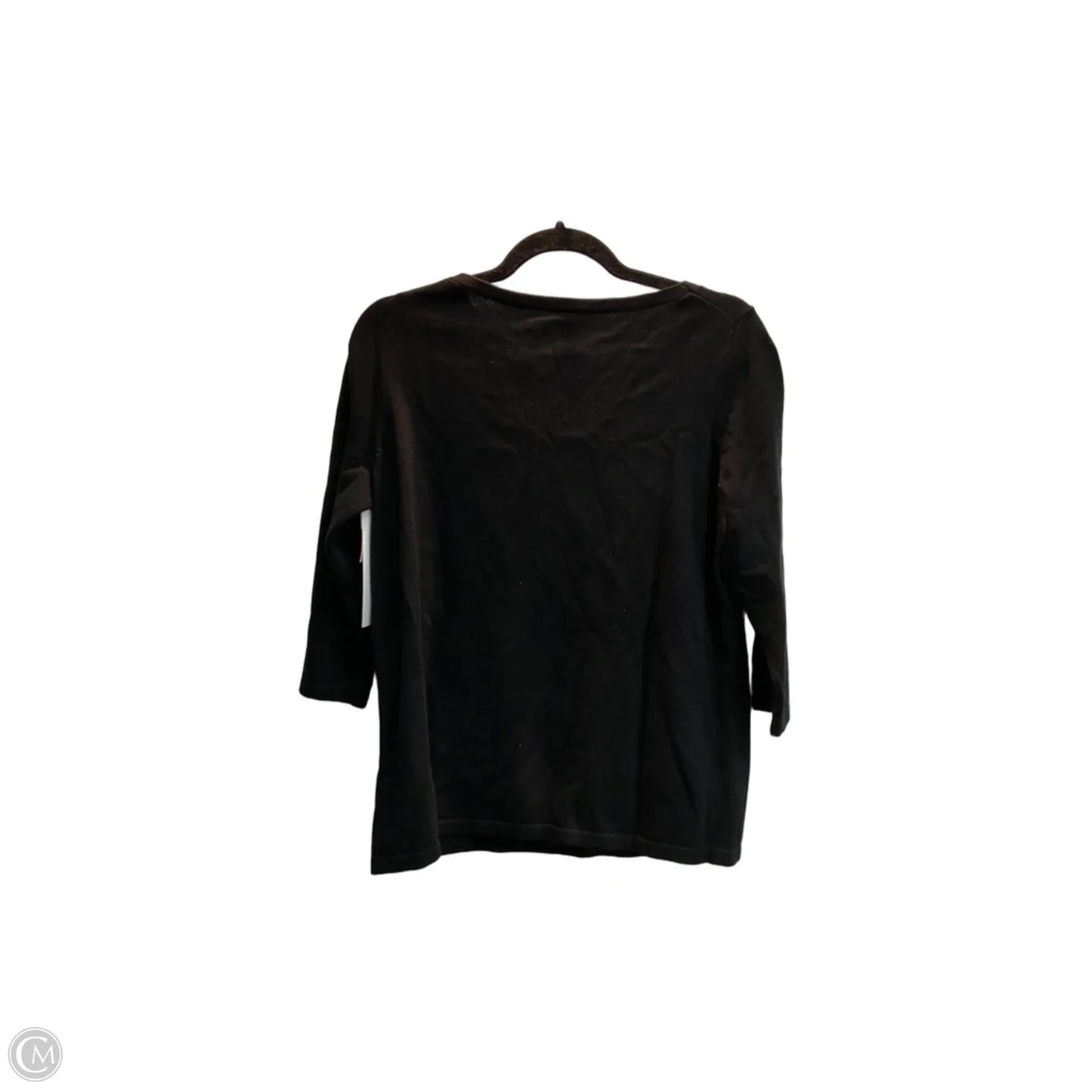Sweater By Talbots In Black, Size: Xlp