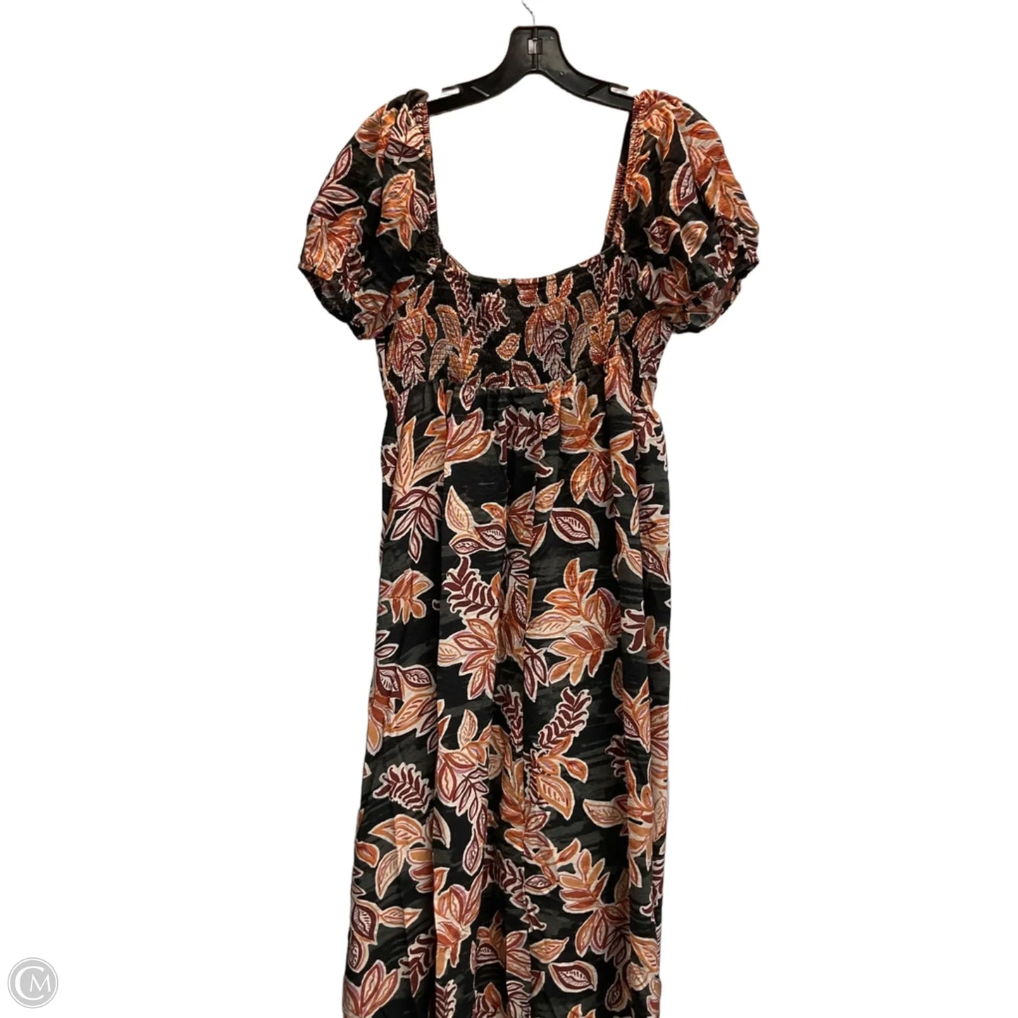 Dress Casual Maxi By Impressions In Floral Print, Size: L
