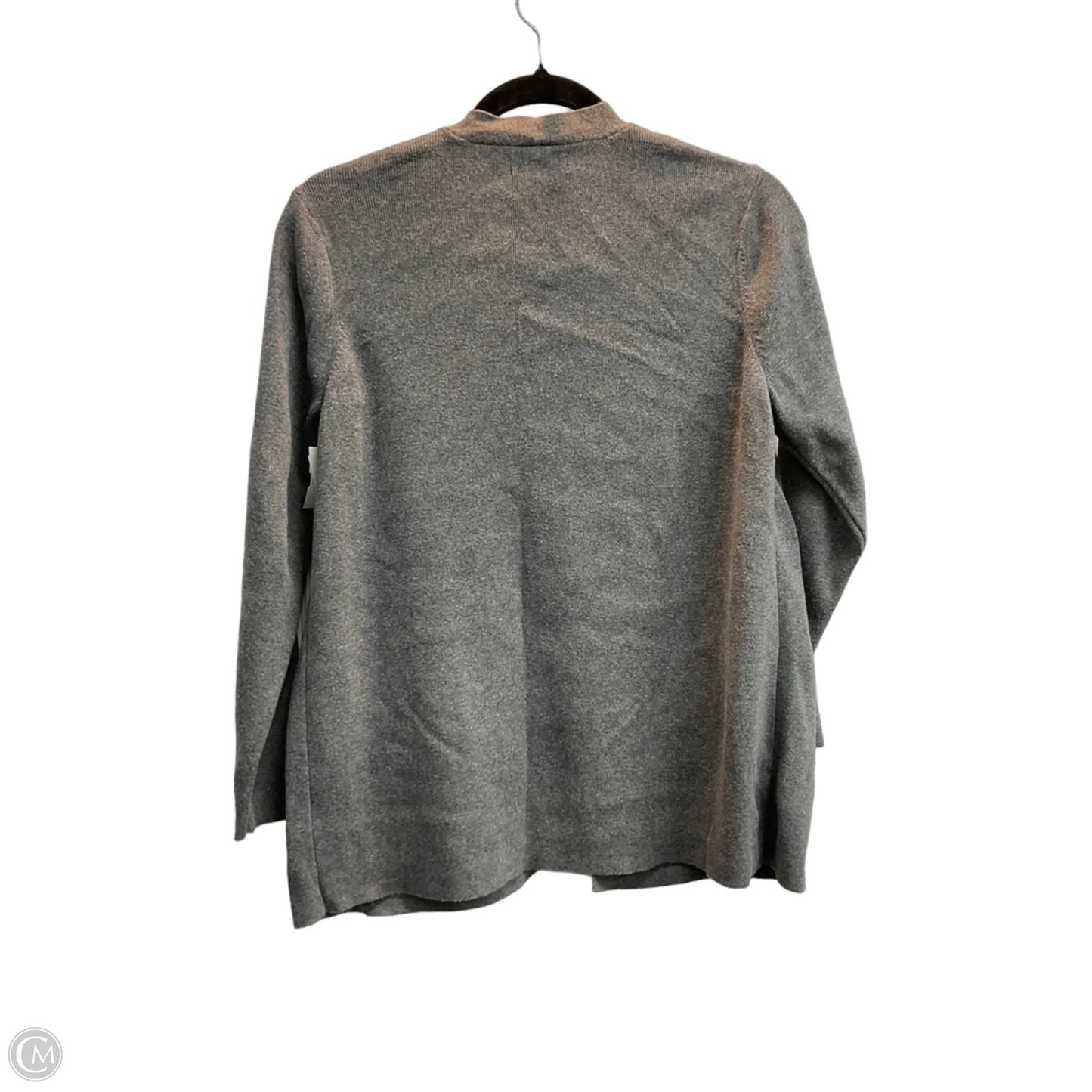 Sweater Cardigan By Croft And Barrow In Grey, Size: Mp