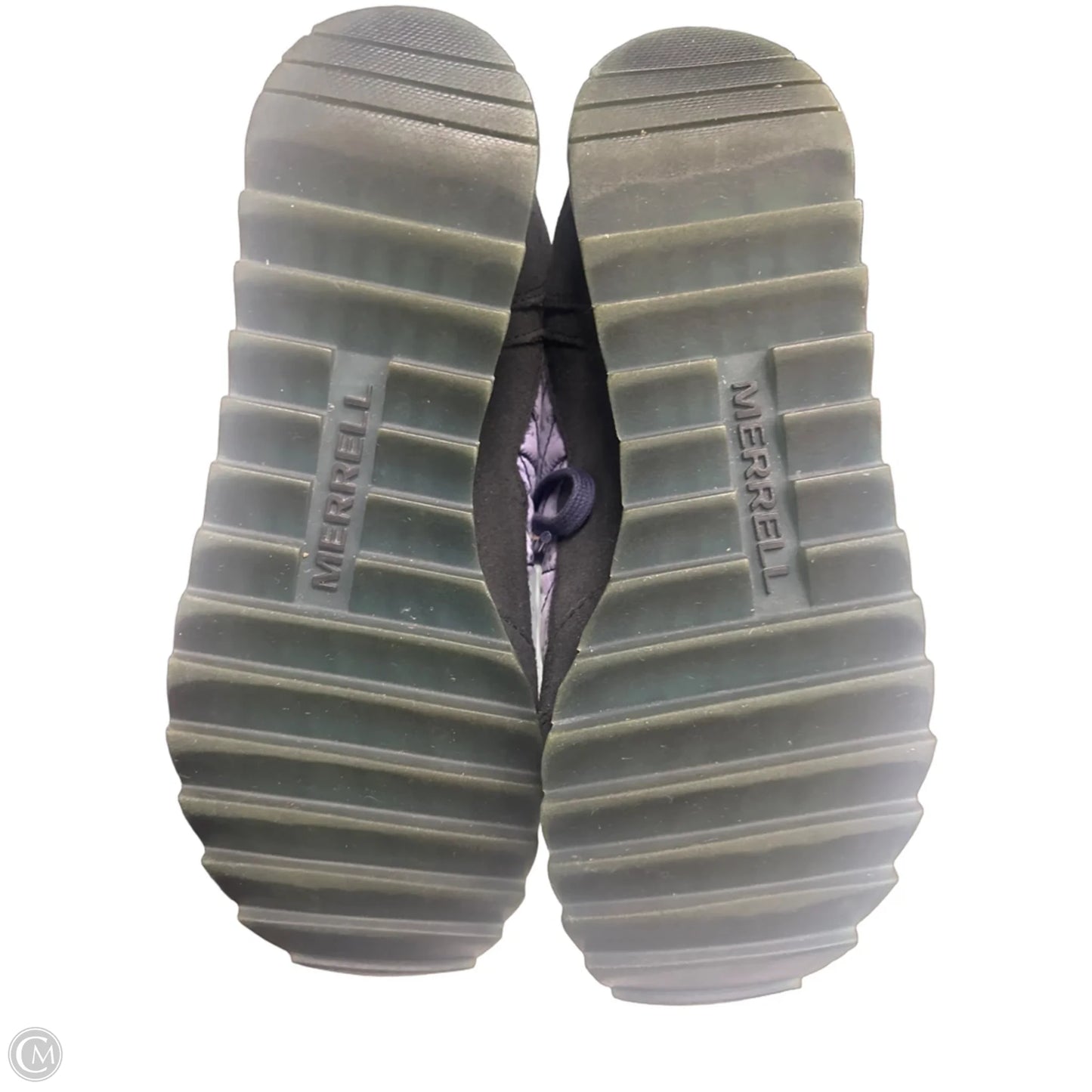 Shoes Sneakers By Merrell In Black & Blue, Size: 8