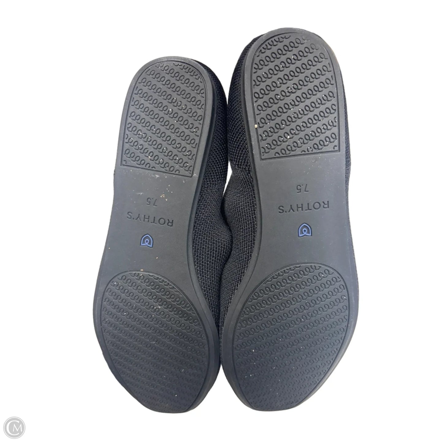Shoes Flats By Rothys In Black, Size: 7.5