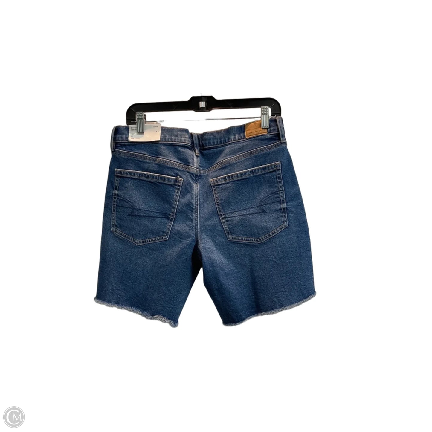 Shorts By American Eagle In Blue Denim, Size: 8