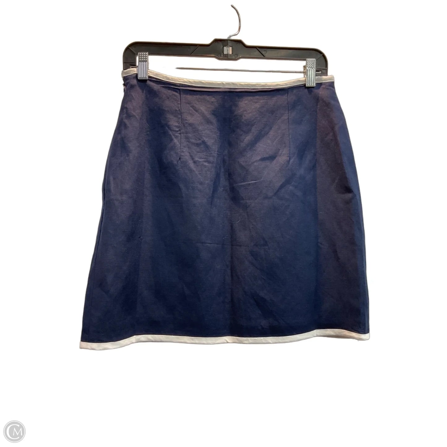 Skirt Midi By Loft In Navy, Size: 2