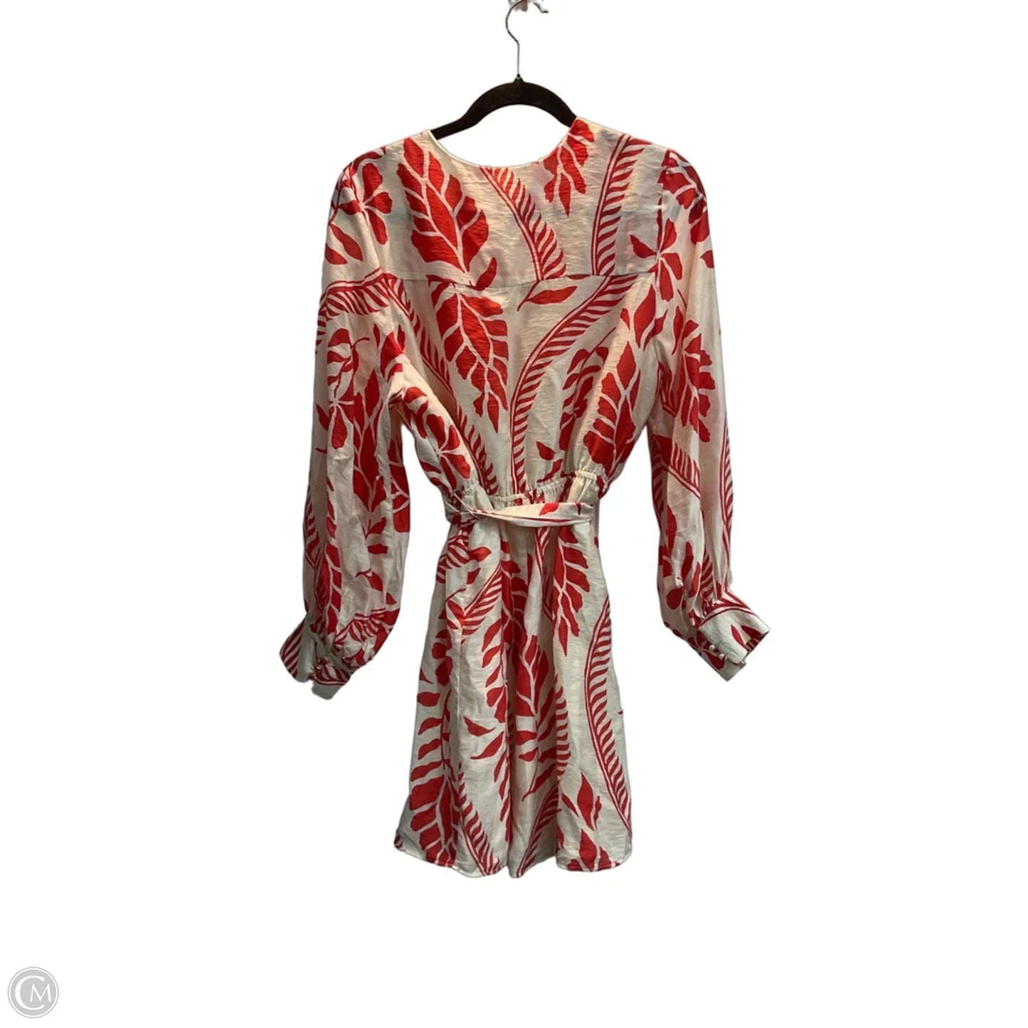 Dress Party Short By H&m In Red & White, Size: M