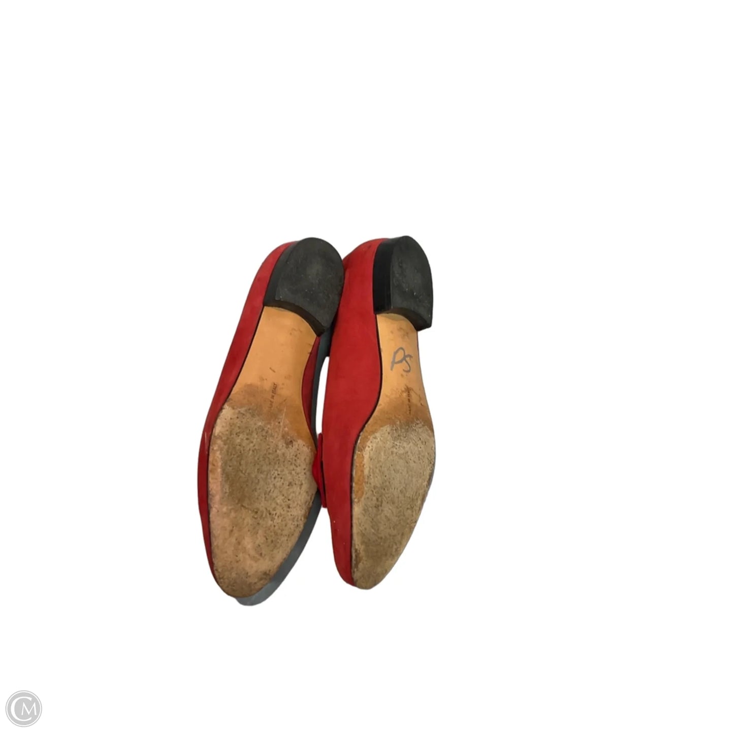 Shoes Luxury Designer By Ferragamo In Red, Size: 7