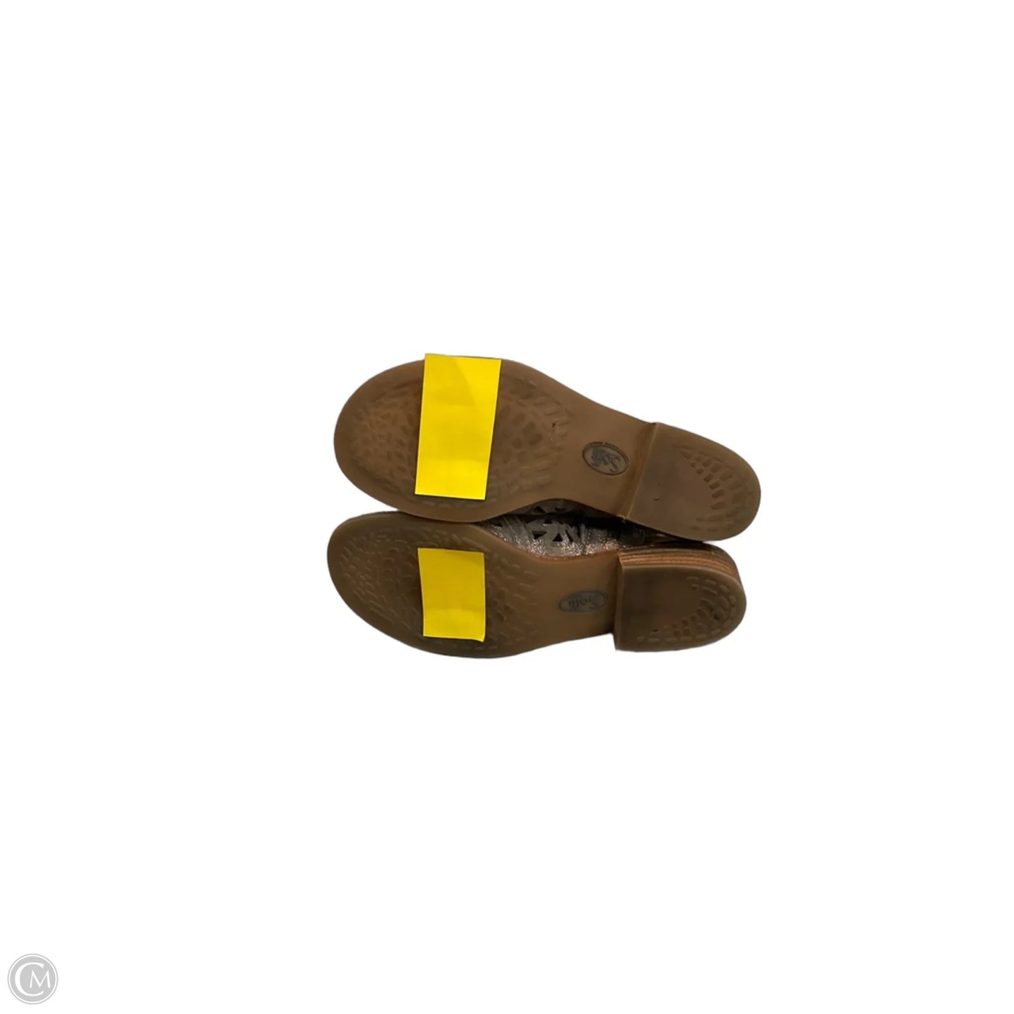Sandals Flats By Sofft In Gold, Size: 6.5