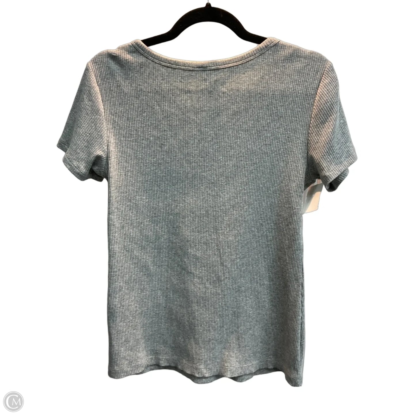 Top Short Sleeve Basic By Old Navy In Grey, Size: M