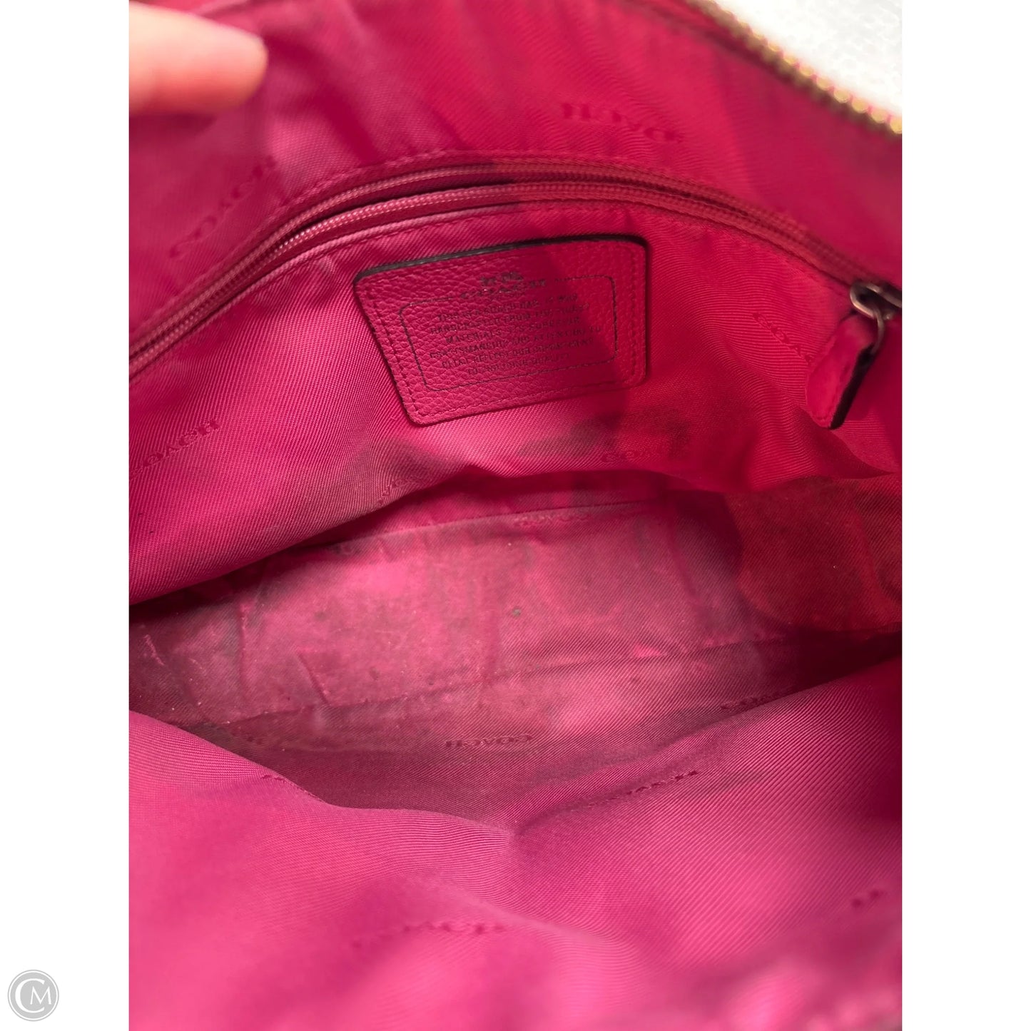 Handbag Designer By Coach, Size: Small