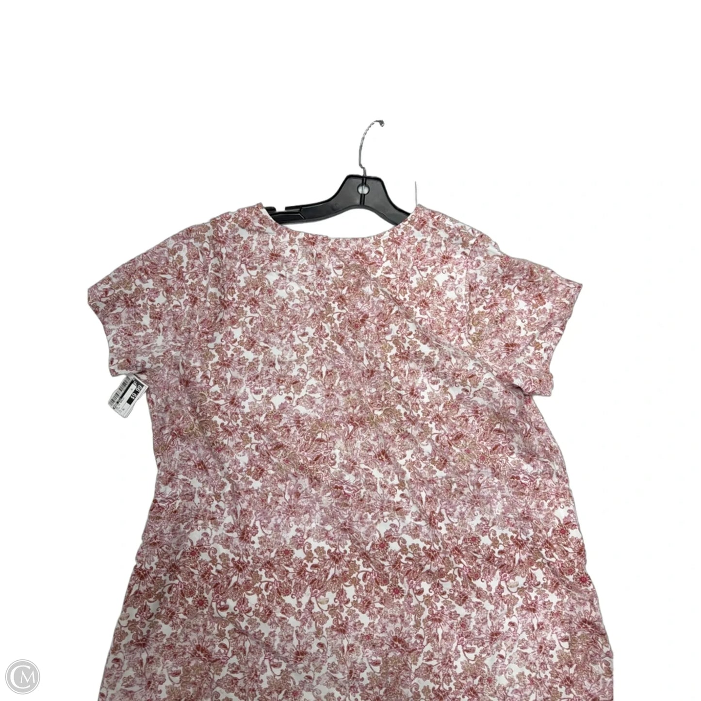 Top Short Sleeve Basic By Pure Jill In Pink, Size: Xl