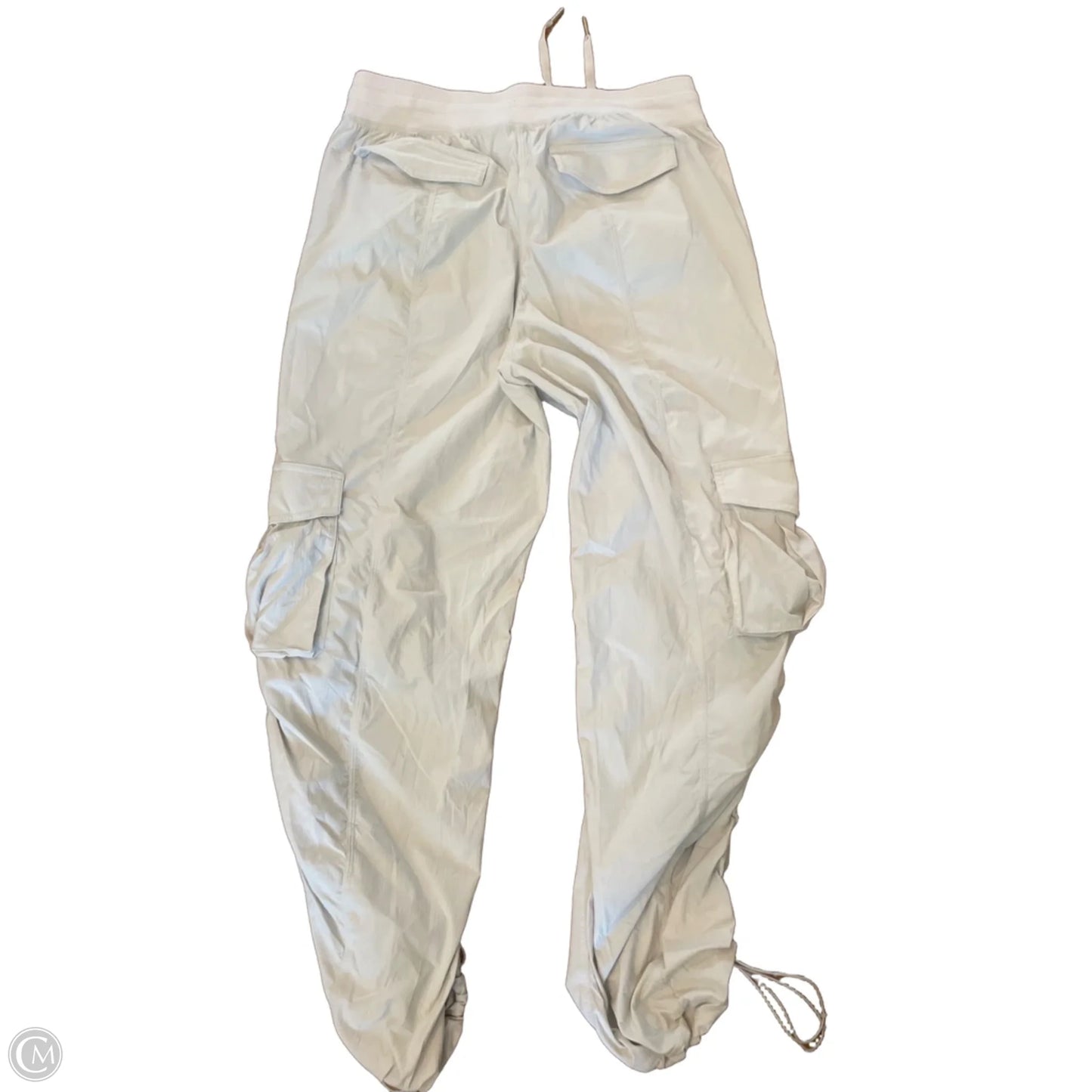 Athletic Pants By Lululemon In Cream, Size: M