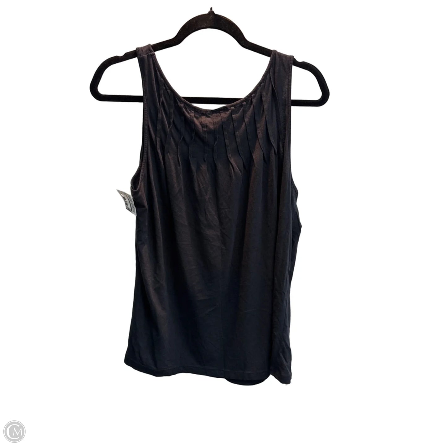Tank Top By Talbots In Black, Size: Xl