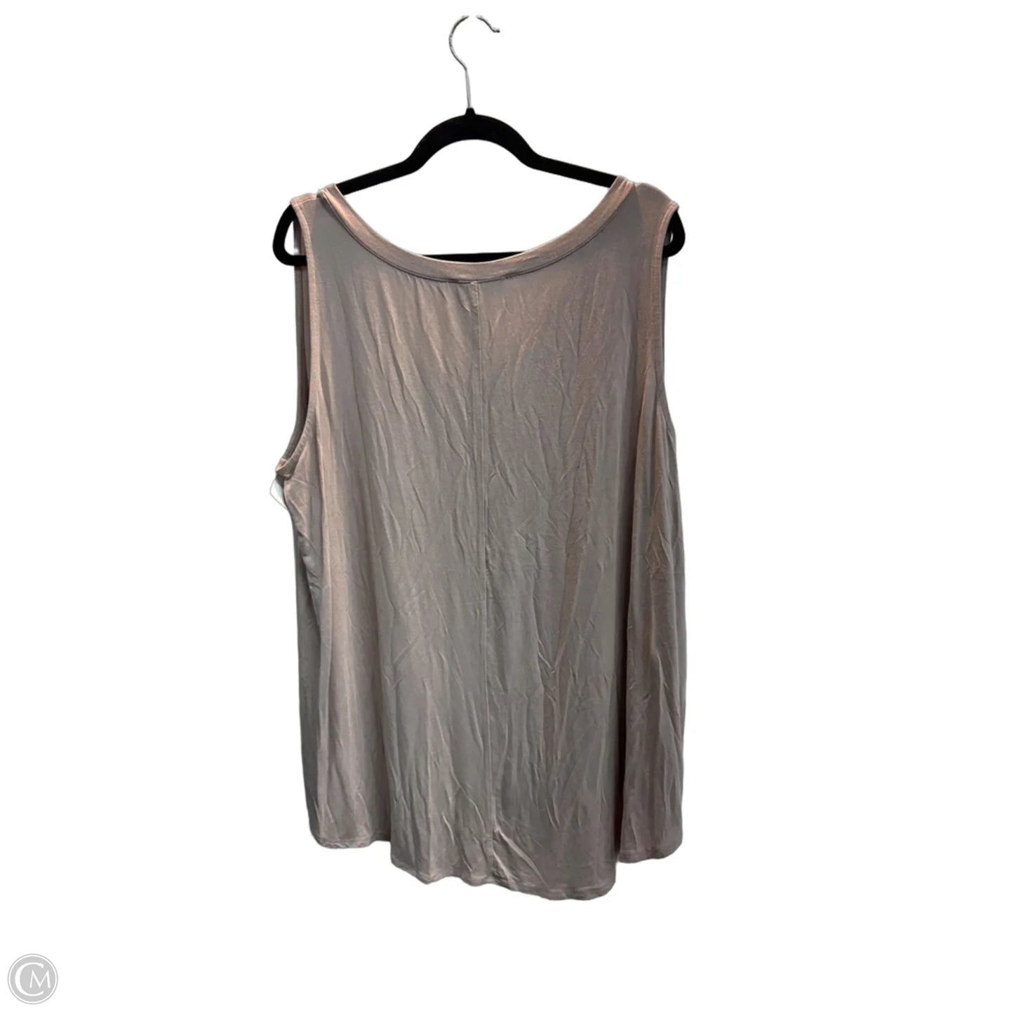 Tank Top By Zenana In Beige, Size: 3x