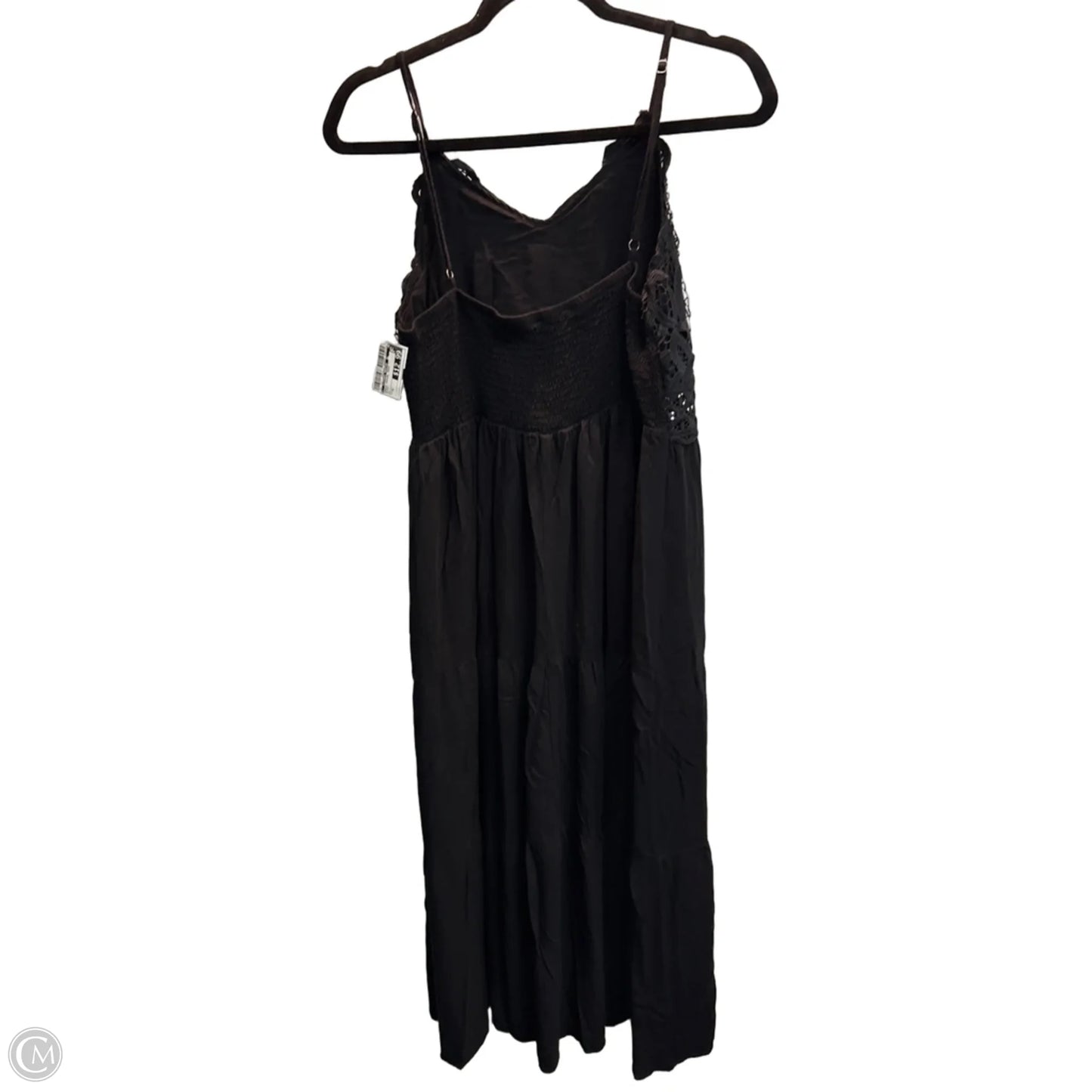 Dress Casual Midi By Clothes Mentor In Black, Size: M