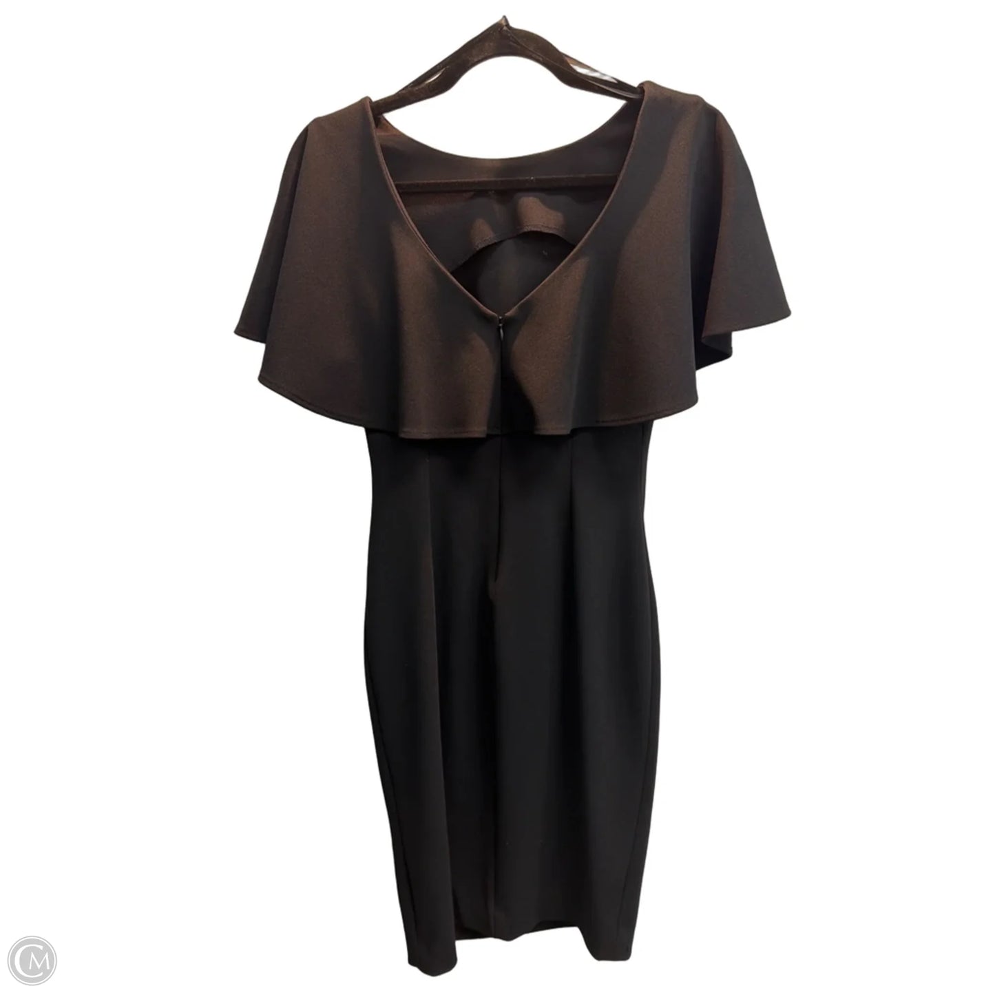 Dress Party Midi By Calvin Klein In Black, Size: Xs