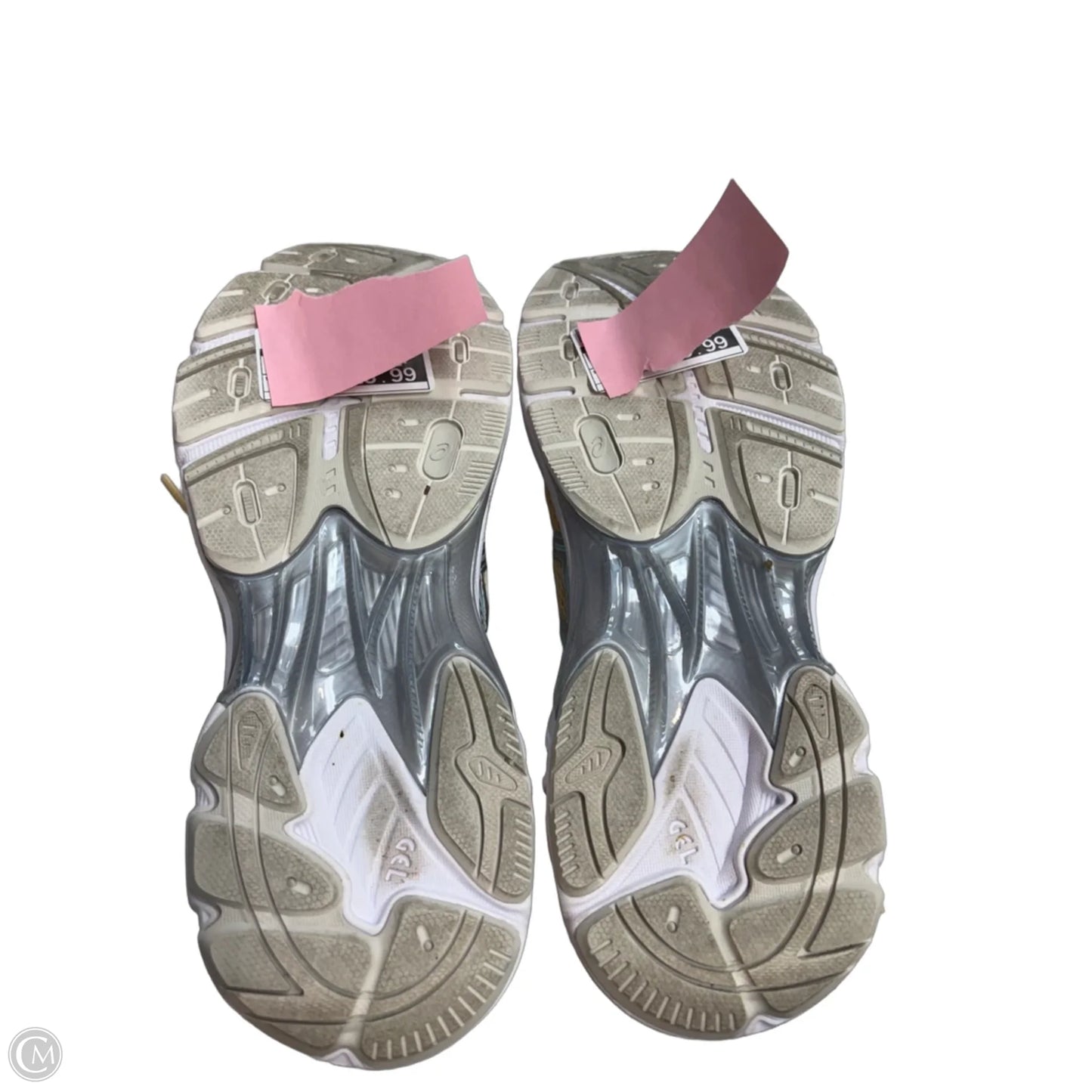 Shoes Athletic By Asics In Yellow, Size: 8.5