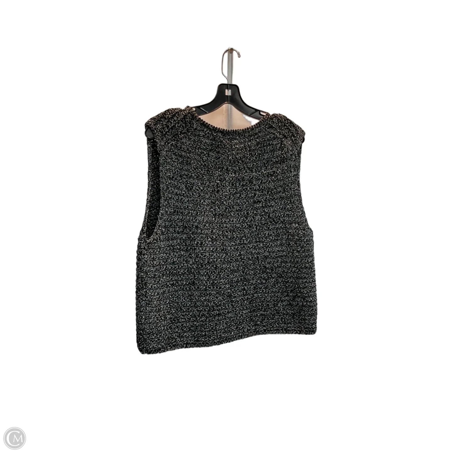 Top Sleeveless By Massimo Dutti In Black, Size: L