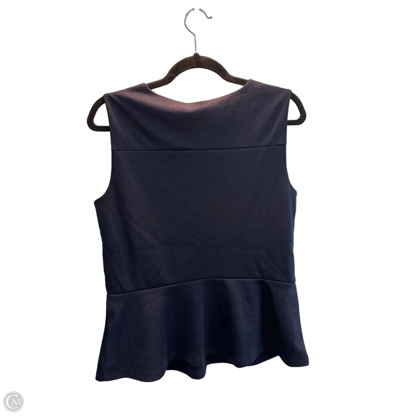 Top Sleeveless By Limited In Navy, Size: M