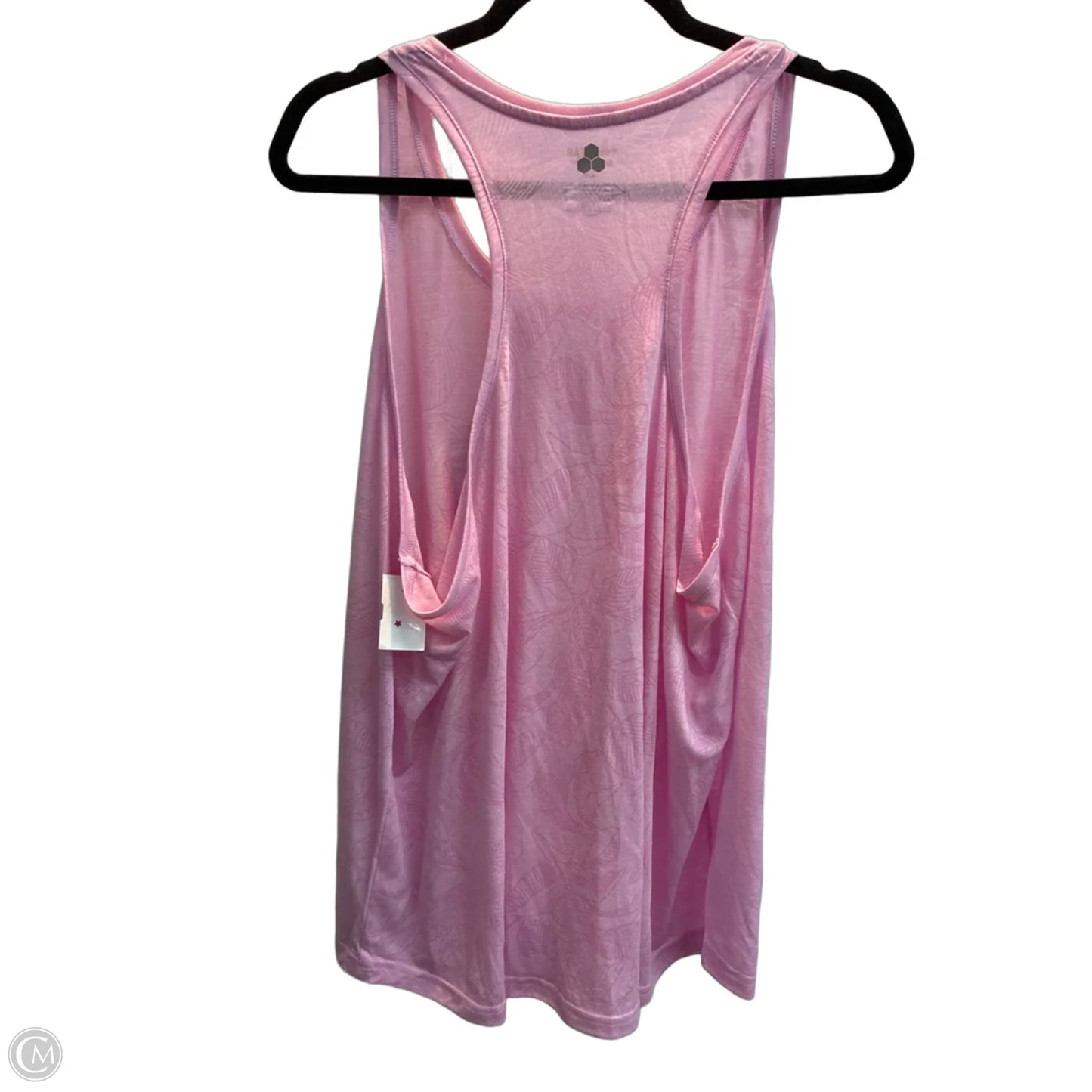 Athletic Tank Top By Tek Gear In Pink, Size: 2x