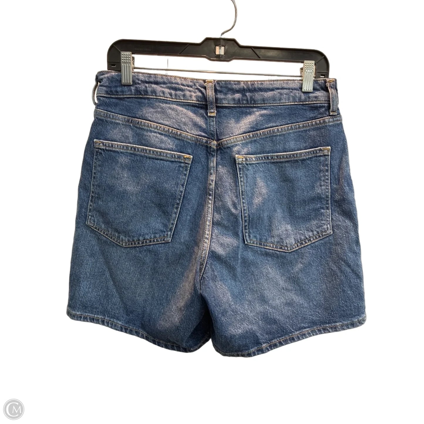 Shorts By H&m In Blue Denim, Size: 8