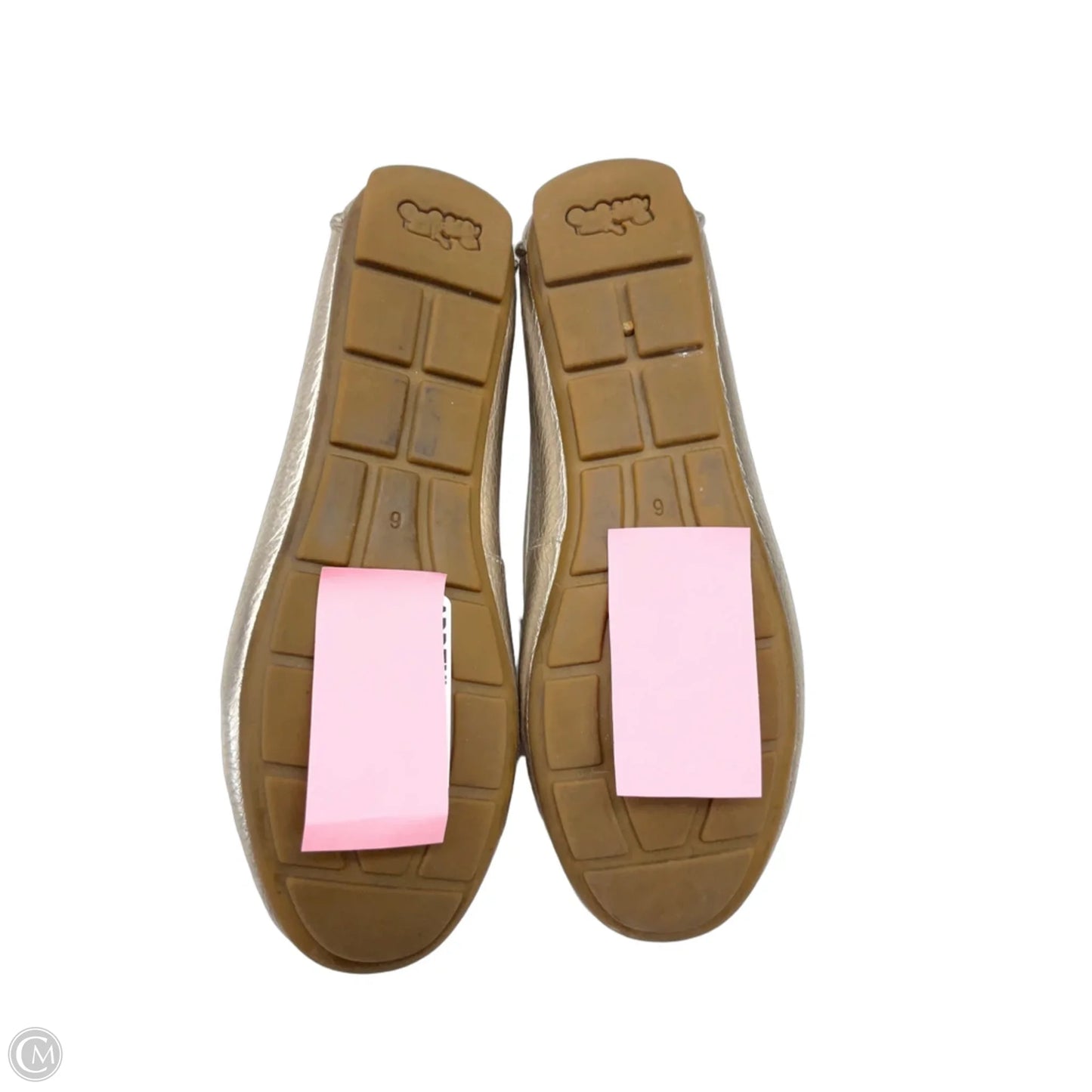 Shoes Designer By Coach In Gold, Size: 6