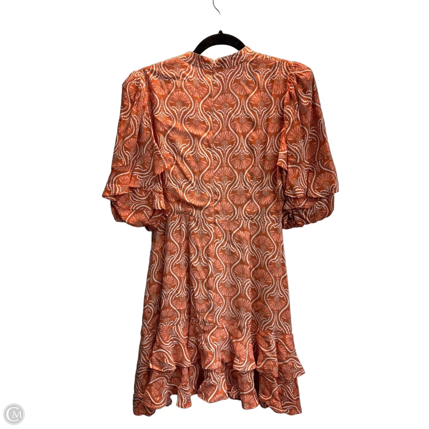 Dress Party Midi By Clothes Mentor In Orange, Size: S