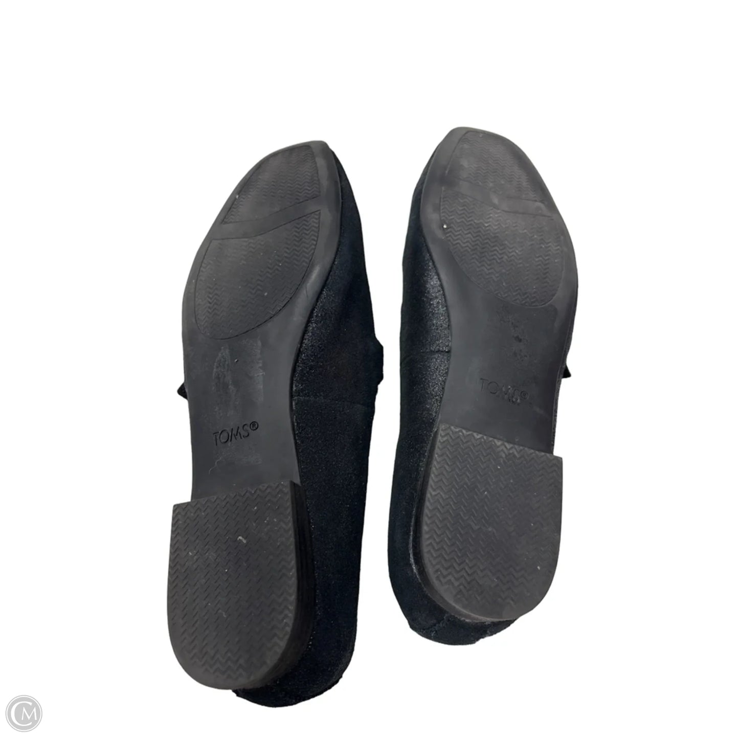 Shoes Flats By Toms In Black, Size: 9